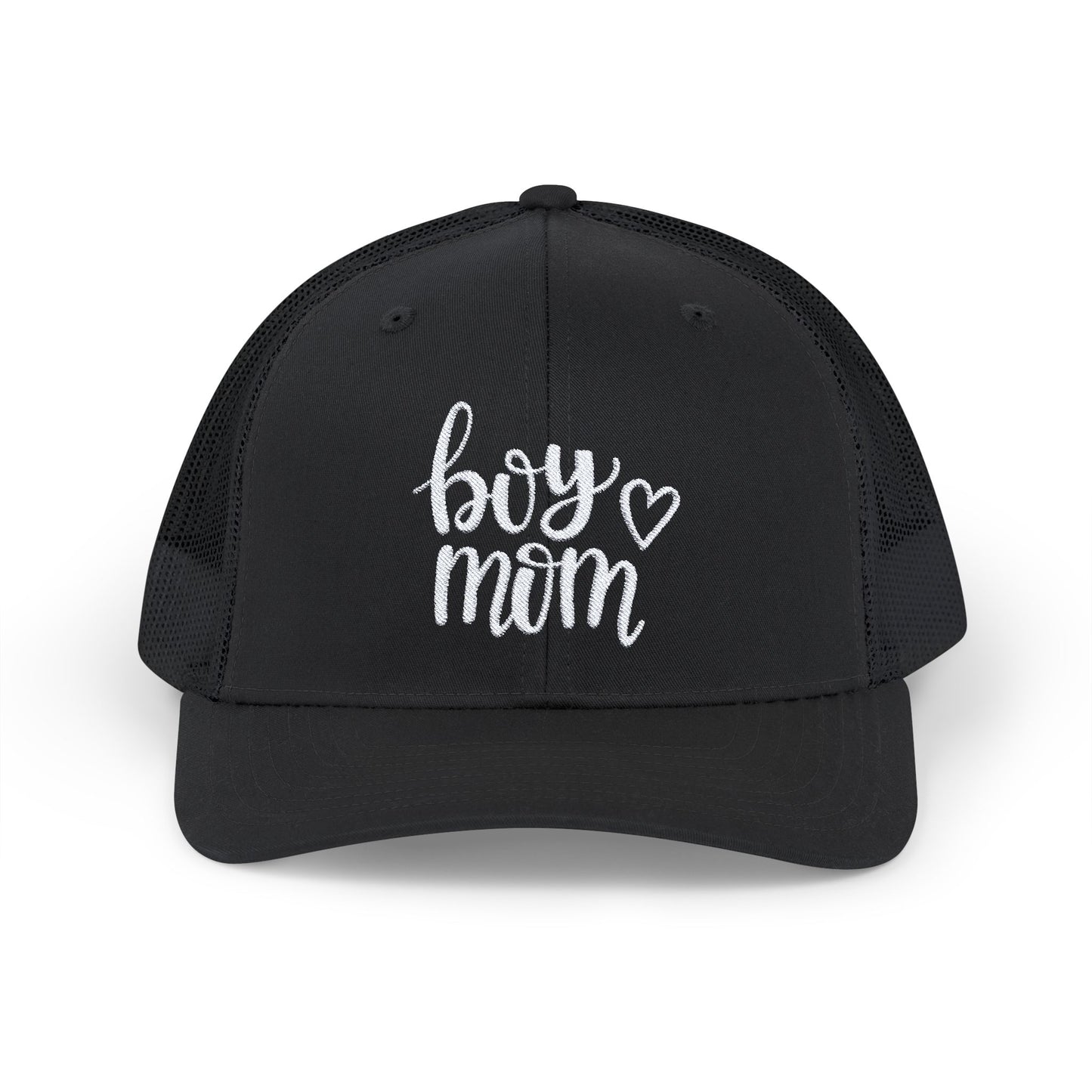 Boy Mom Snapback Trucker Cap