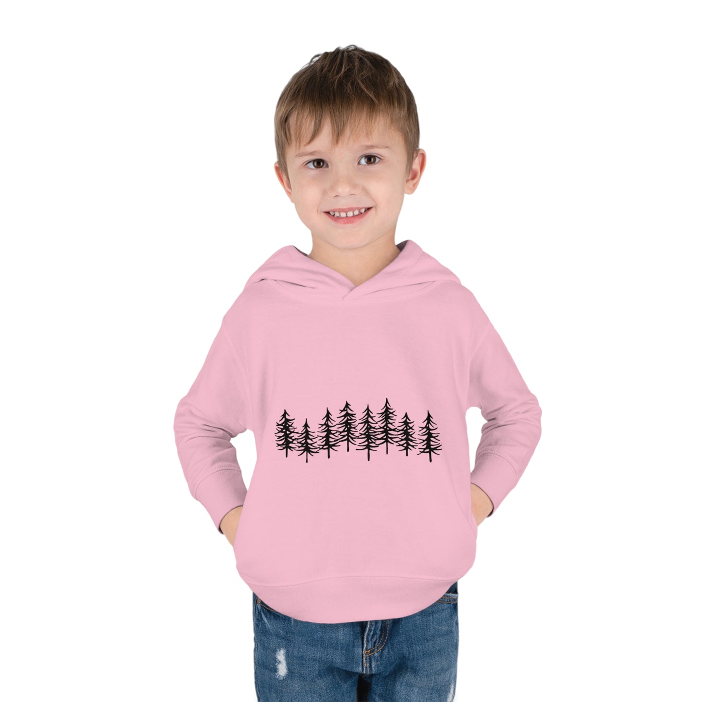 Trees Toddler Pullover Fleece Hoodie