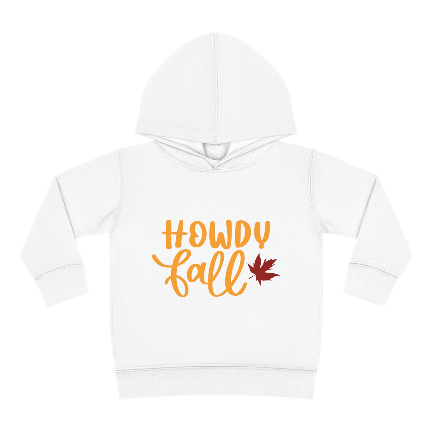 "Howdy Fall" Toddler Pullover Fleece Hoodie