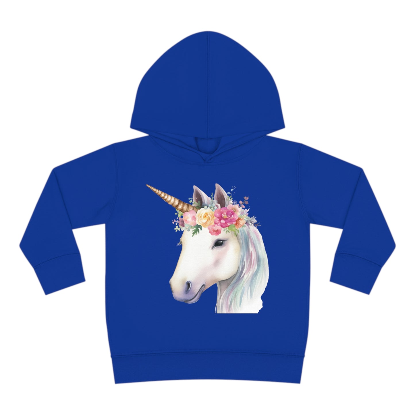 Unicorn Toddler Pullover Fleece Hoodie