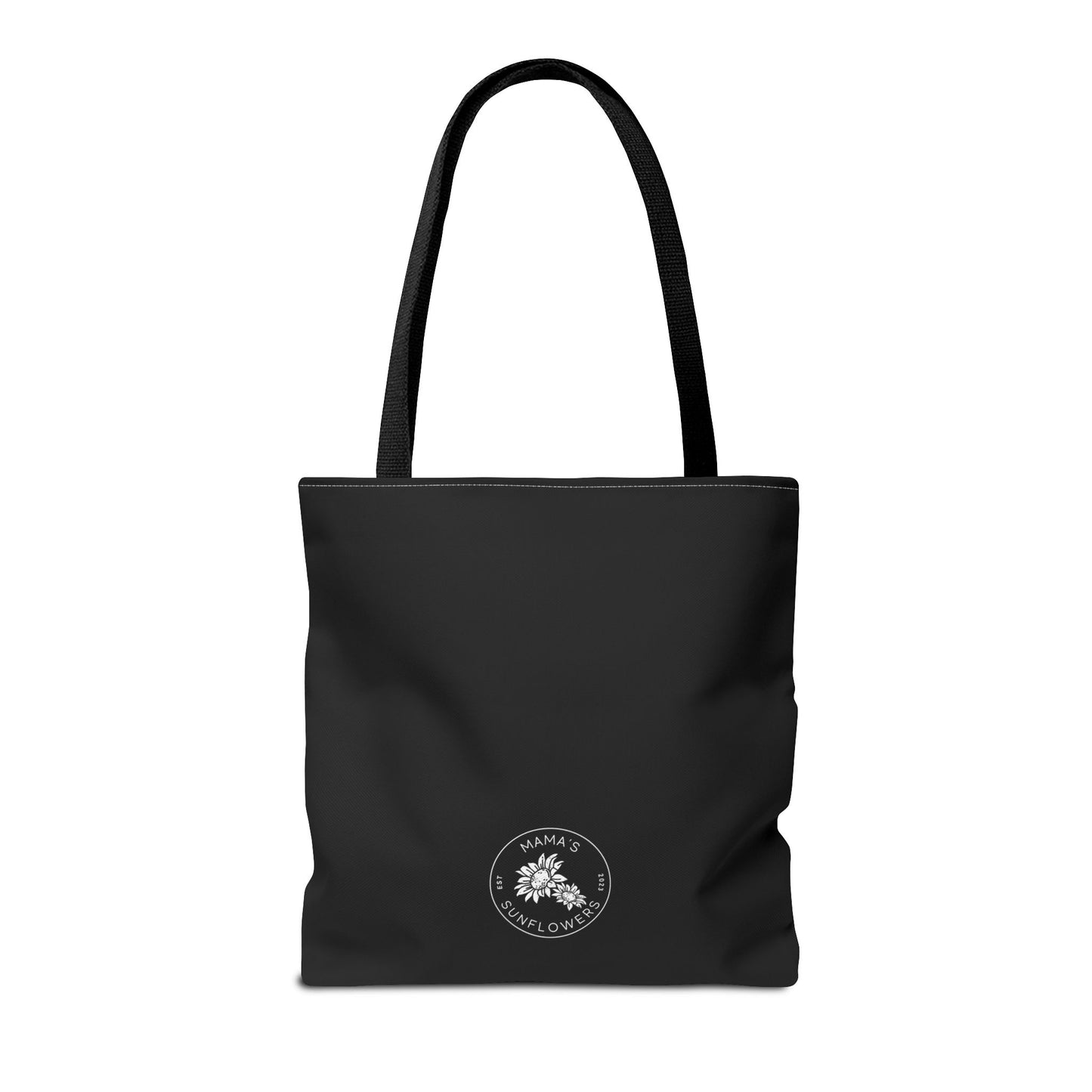 "Have Yourself a Merry Little Christmas" Black Tote Bag