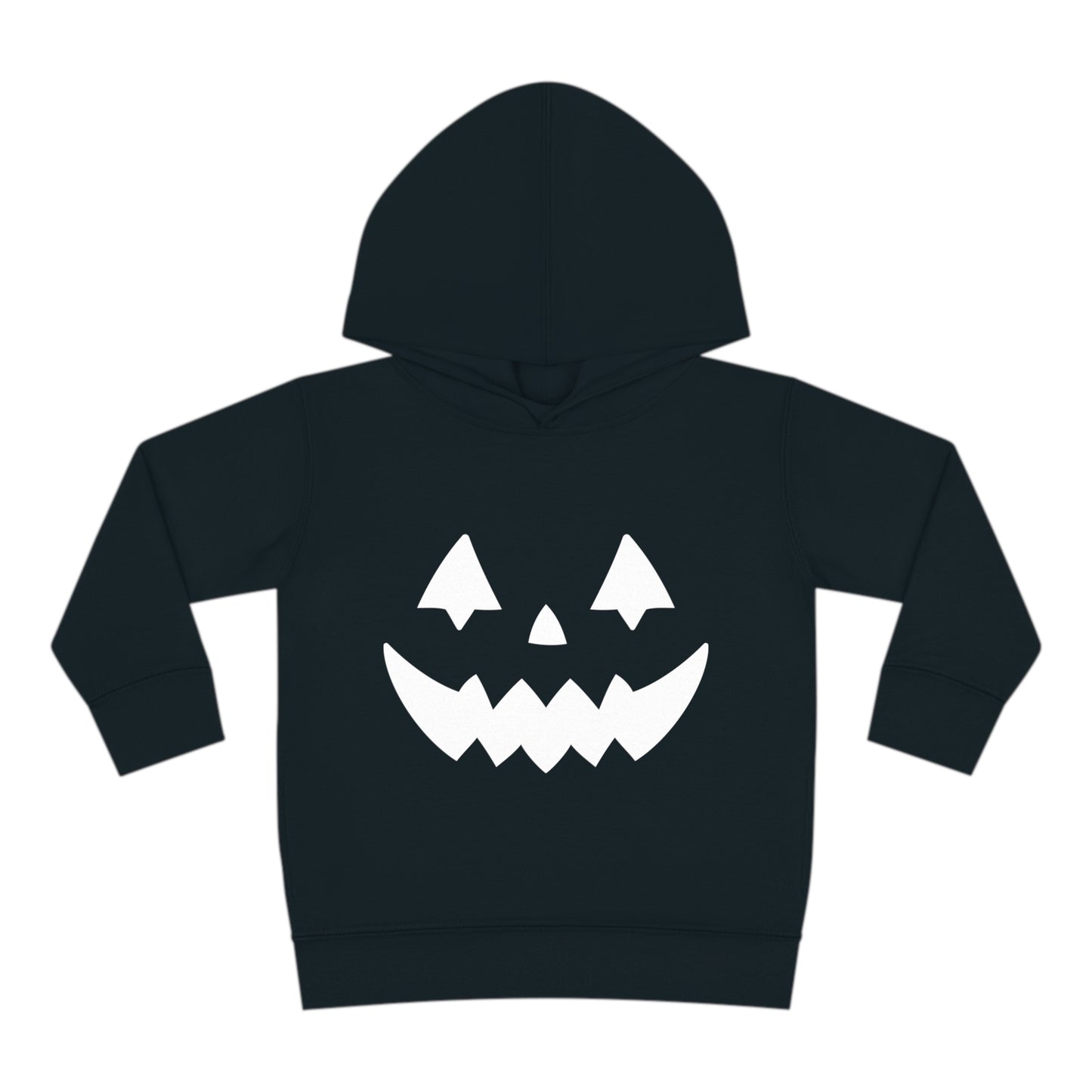 Pumpkin Face Toddler Pullover Fleece Hoodie