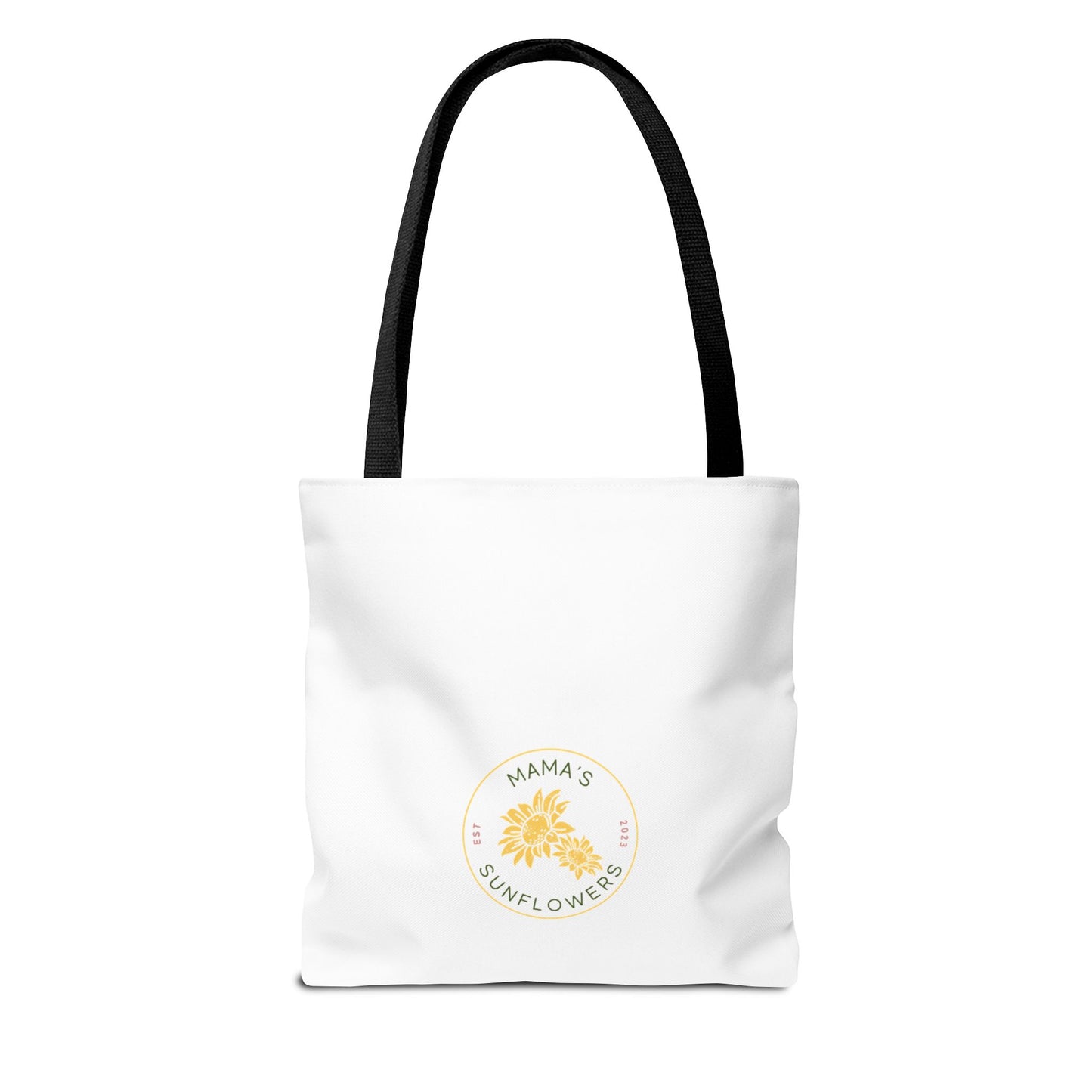 "Raising Two (Feels Like a Zoo)" White Tote