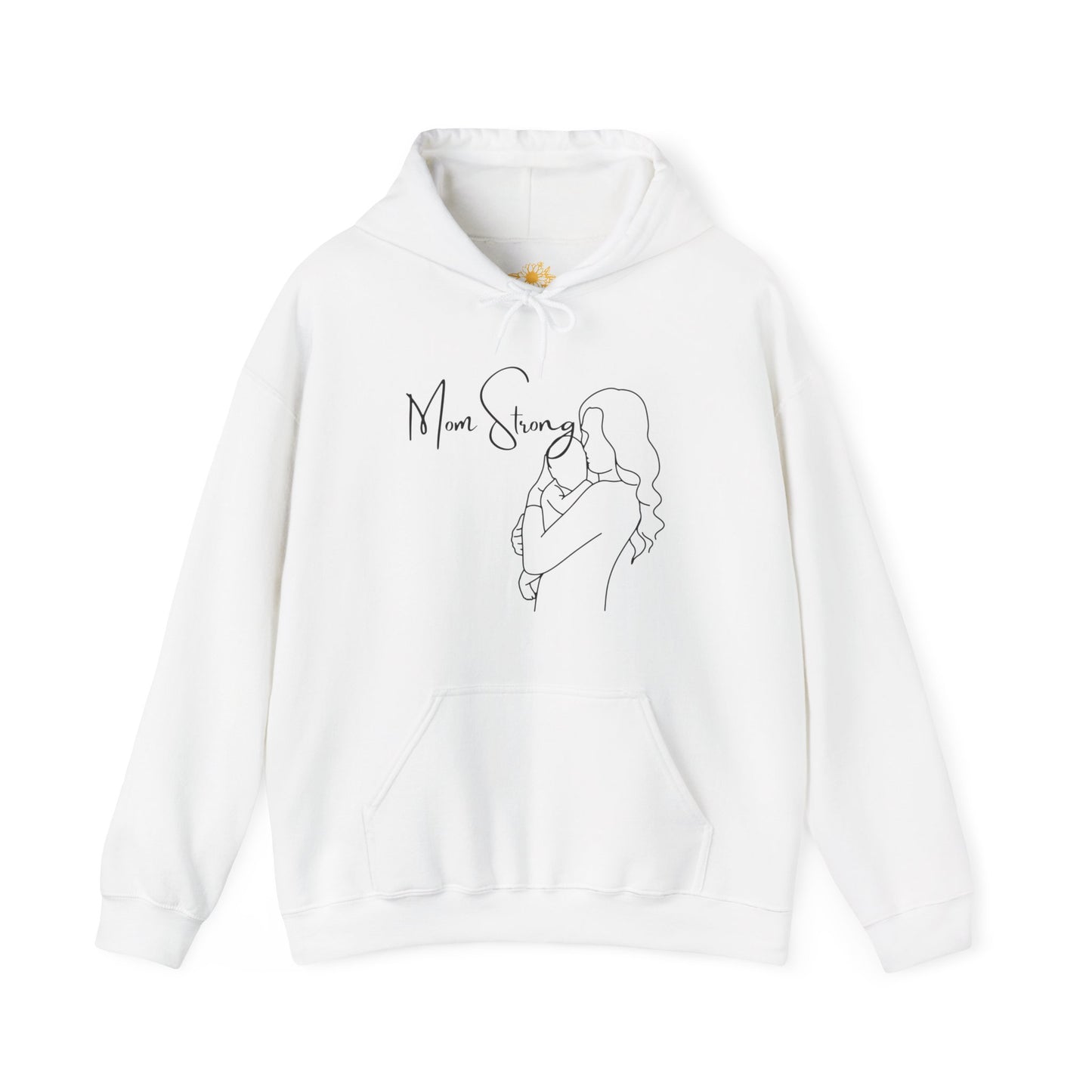 Mom Strong Hooded Sweatshirt