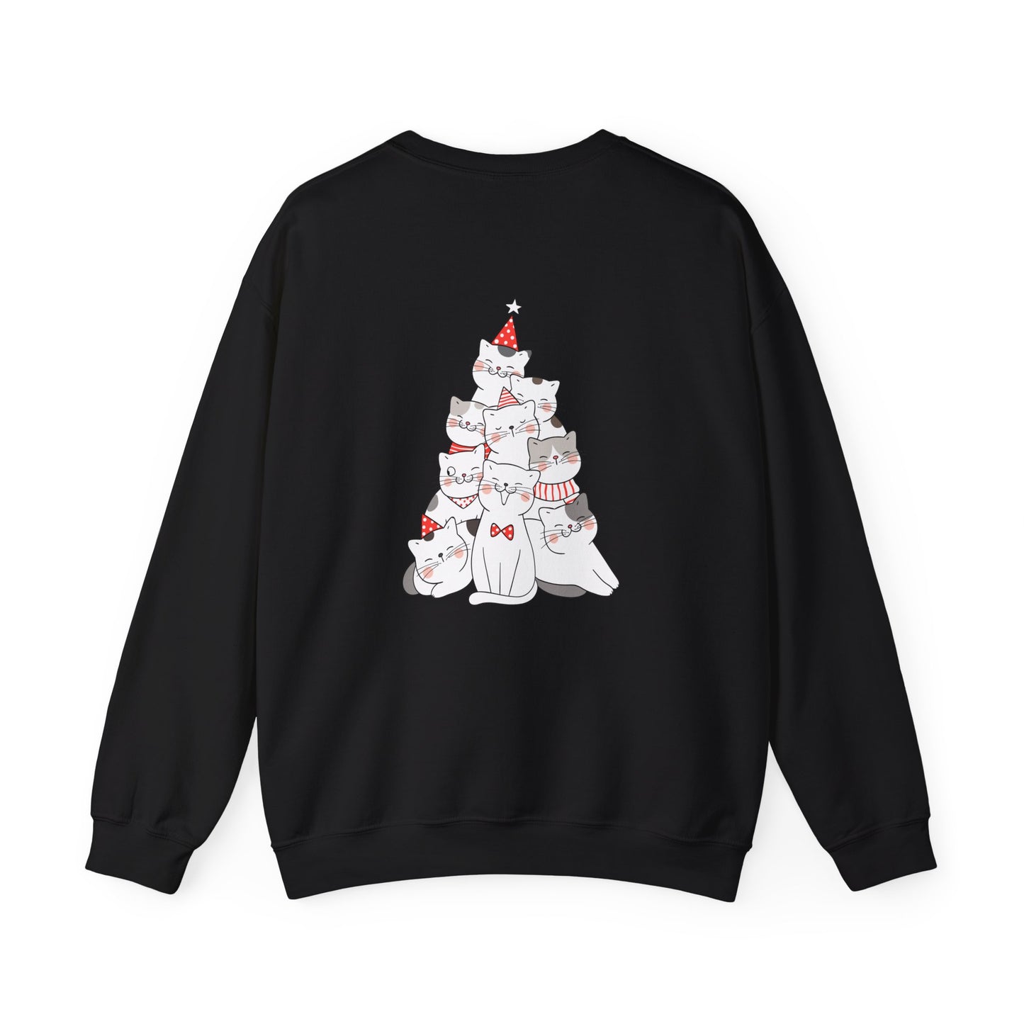 "Merry Catmas" Unisex Heavy Blend™ Crewneck Sweatshirt