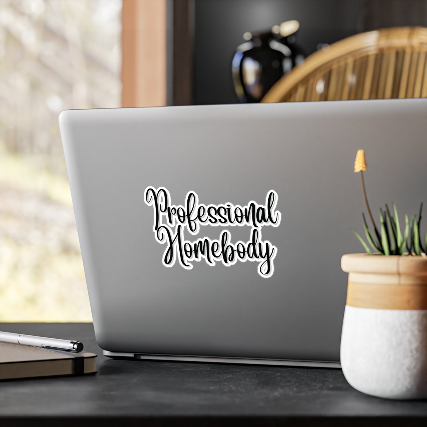 "Professional Homebody" Kiss-Cut Vinyl Decal