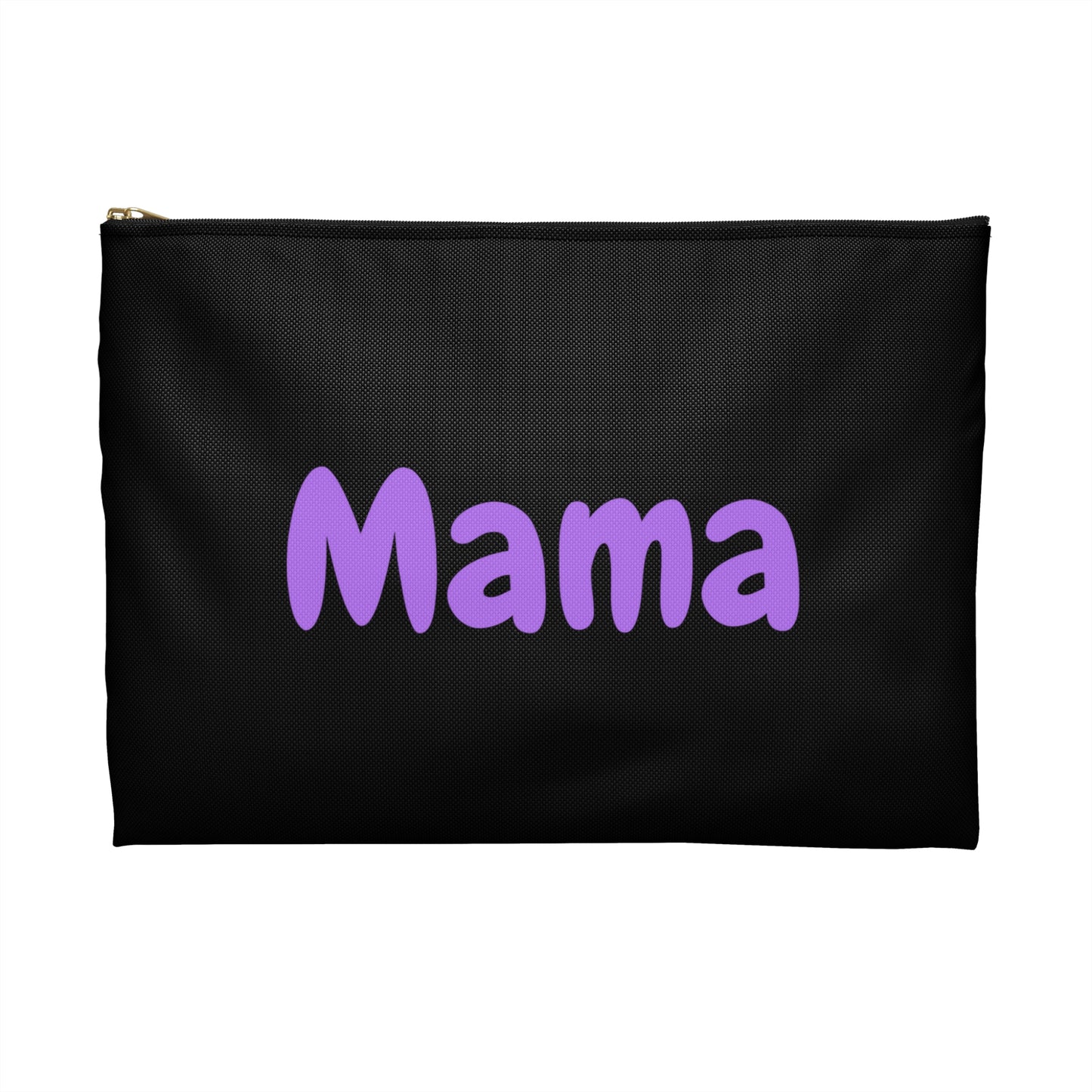 “Mama” Colorful Sunflower Accessory Pouch