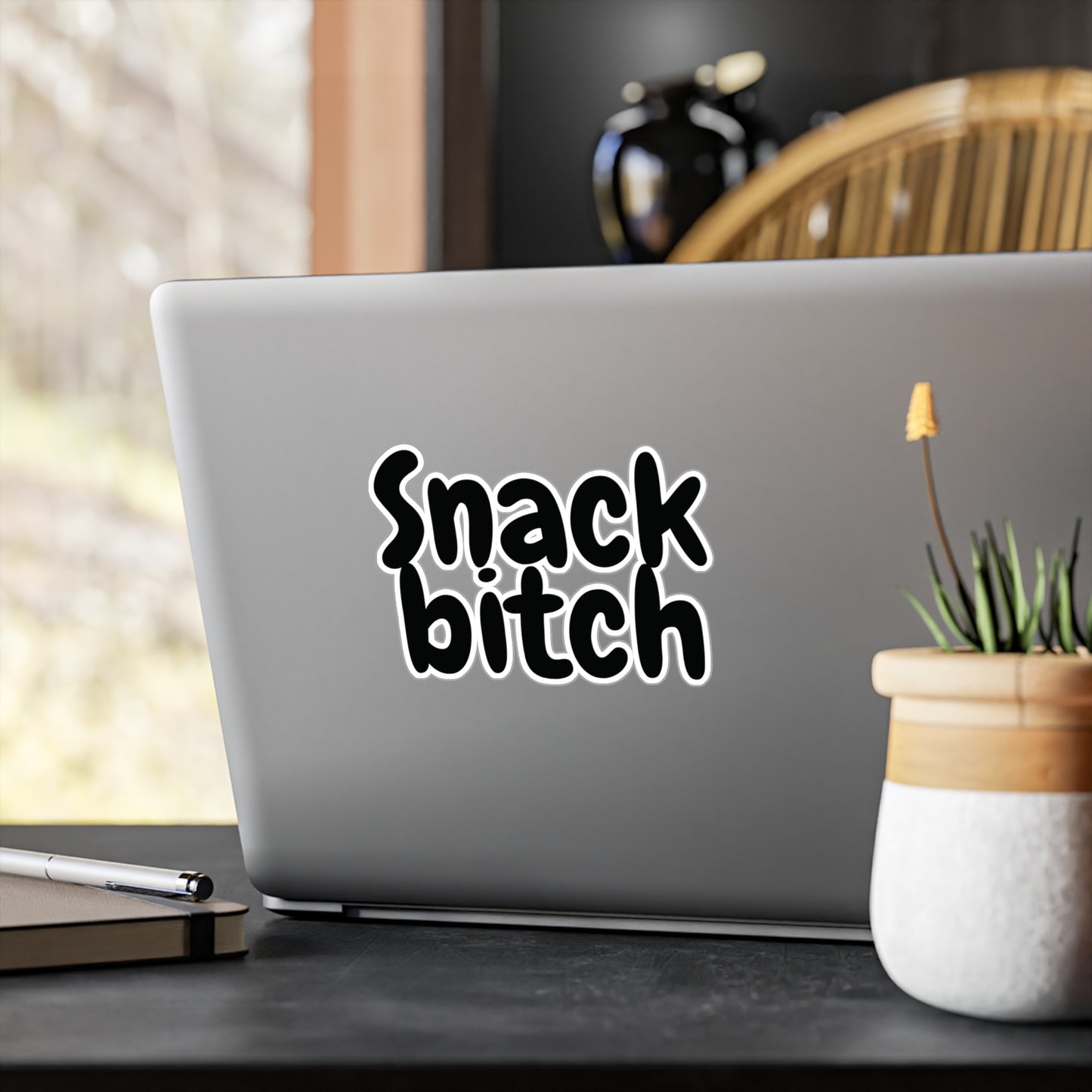 "Snack Bitch" Kiss-Cut Vinyl Decal