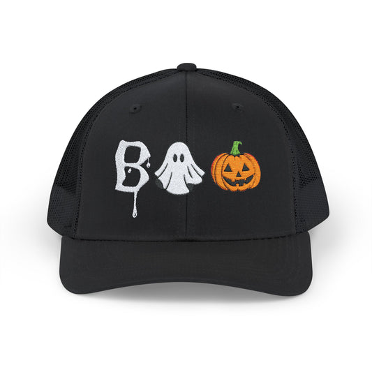 Boo Snapback Trucker Cap