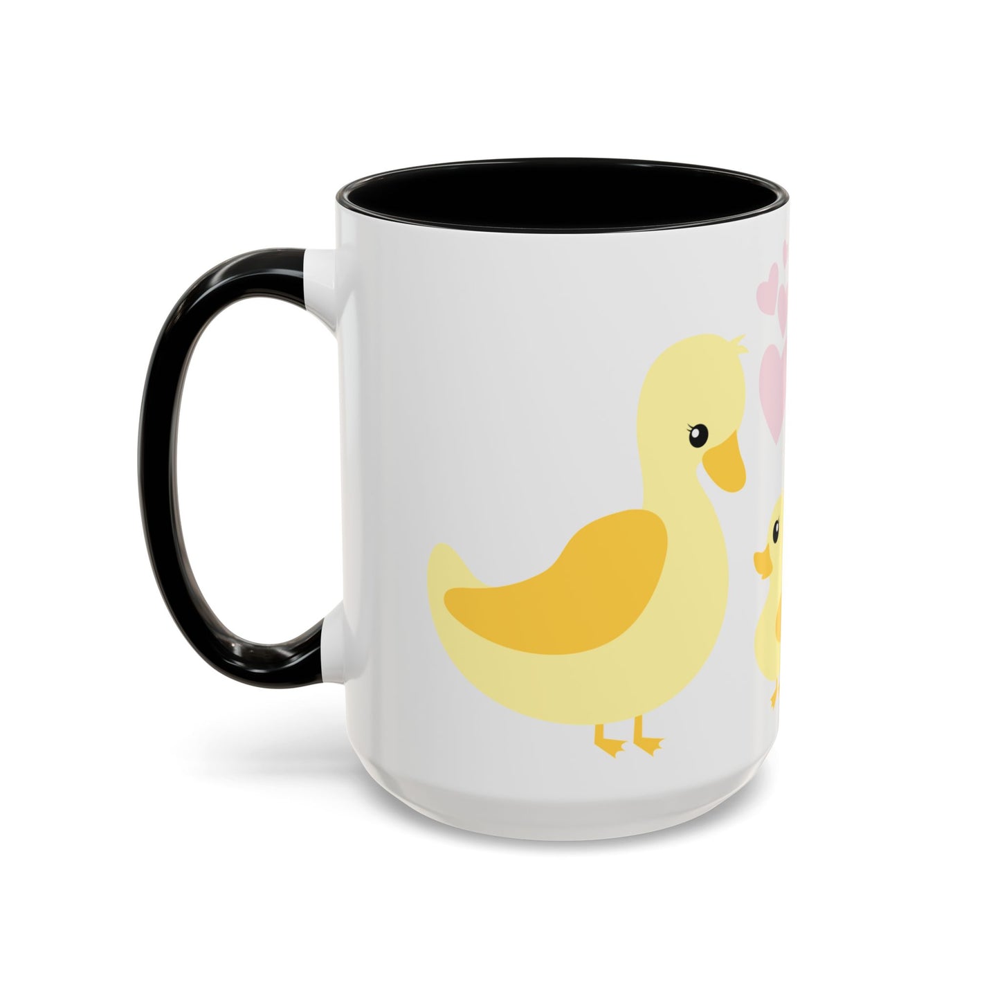 Mama and Three Ducklings Coffee Mug