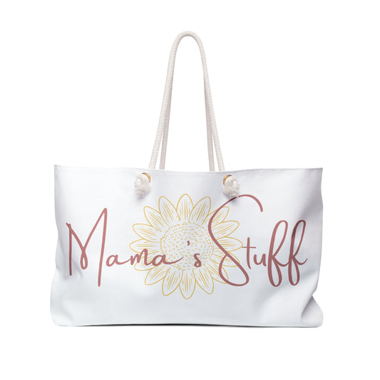 "Mama's Stuff" Weekender Bag