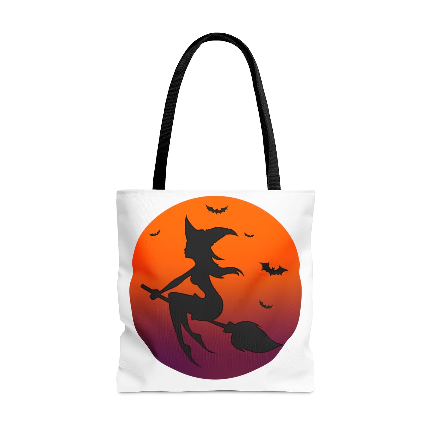 "Caution: Witch Crossing For Candy Collection" Tote Bag