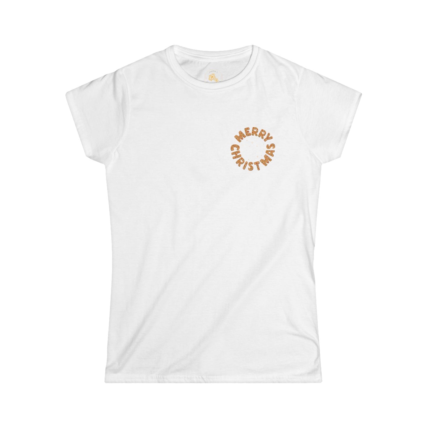 "Merry Christmas Cookies" - Women's Softstyle Tee