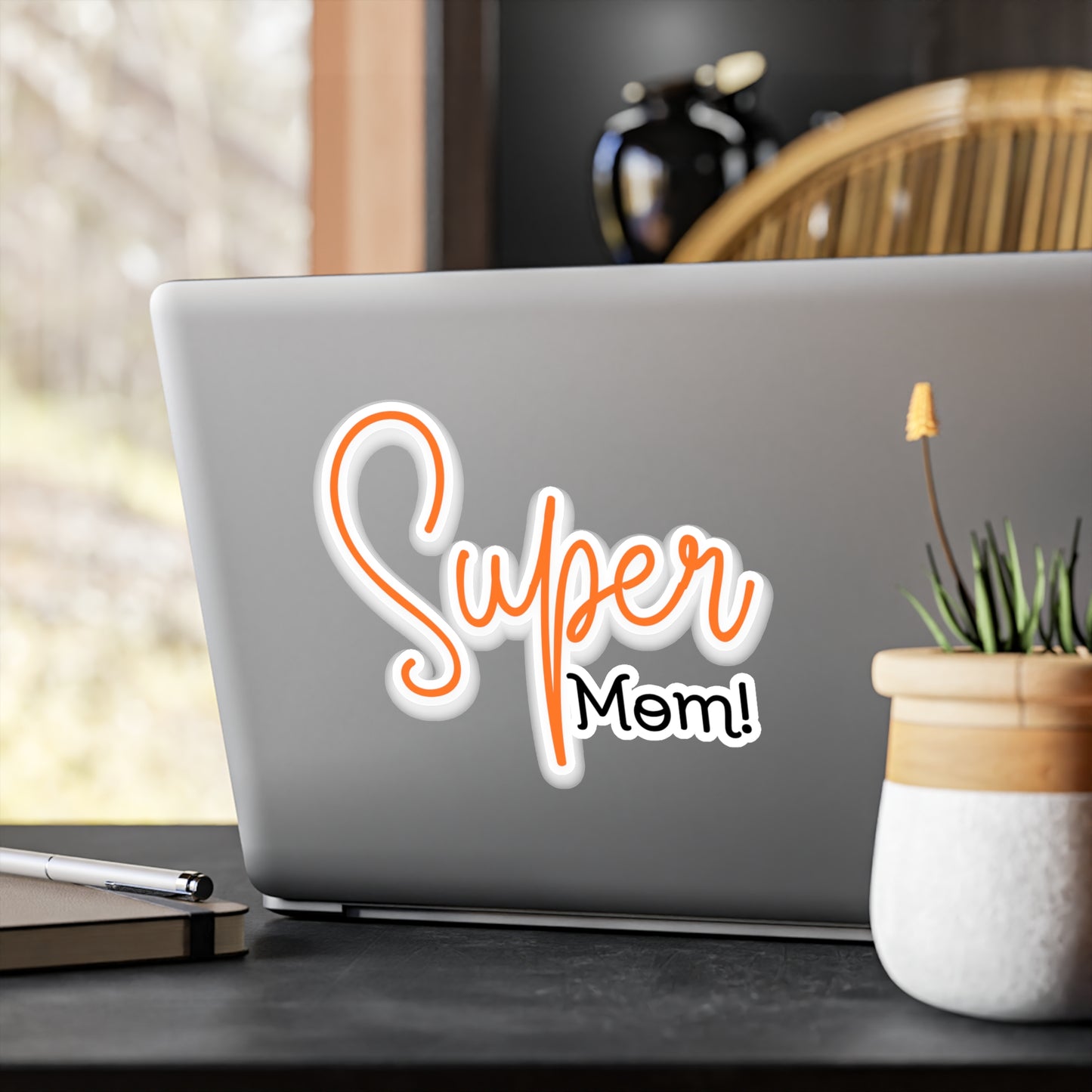 "Super Mom" Vinyl Decal