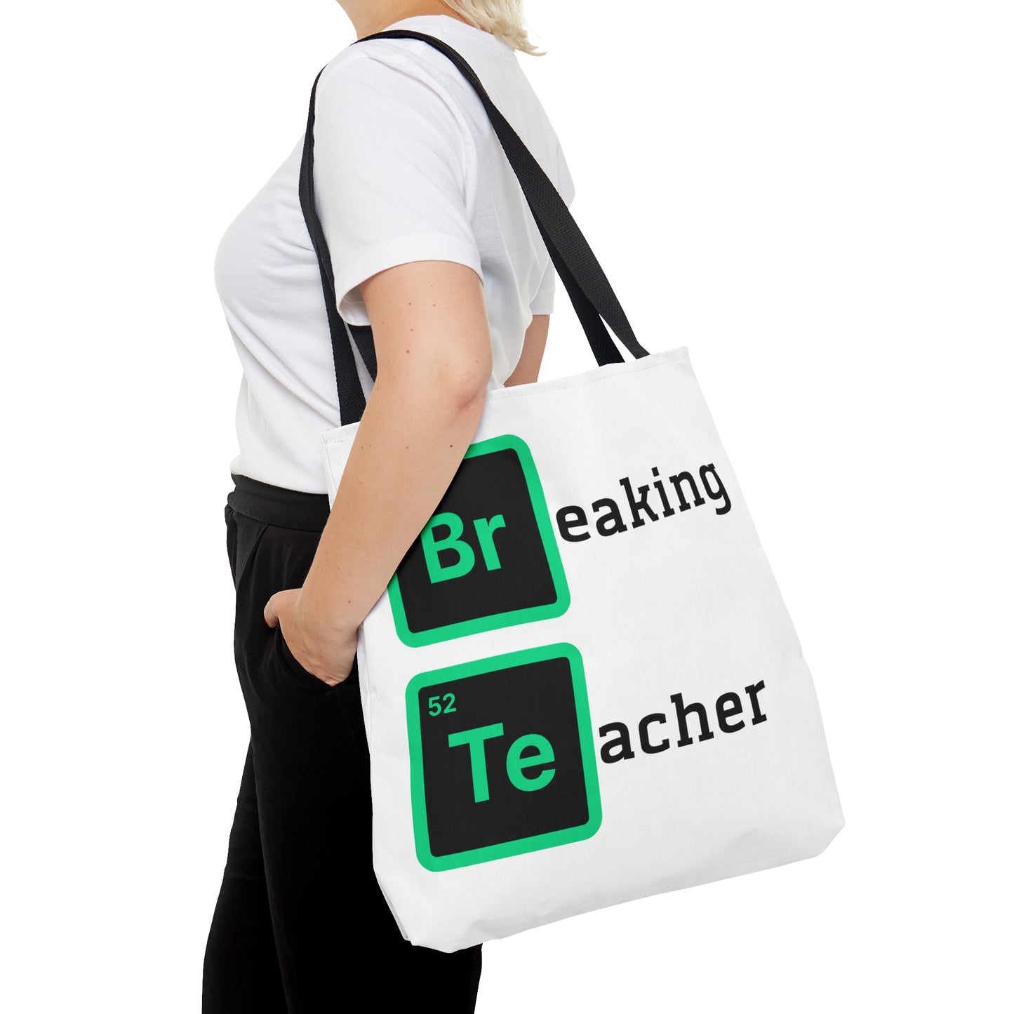 Breaking Teacher Tote Bag