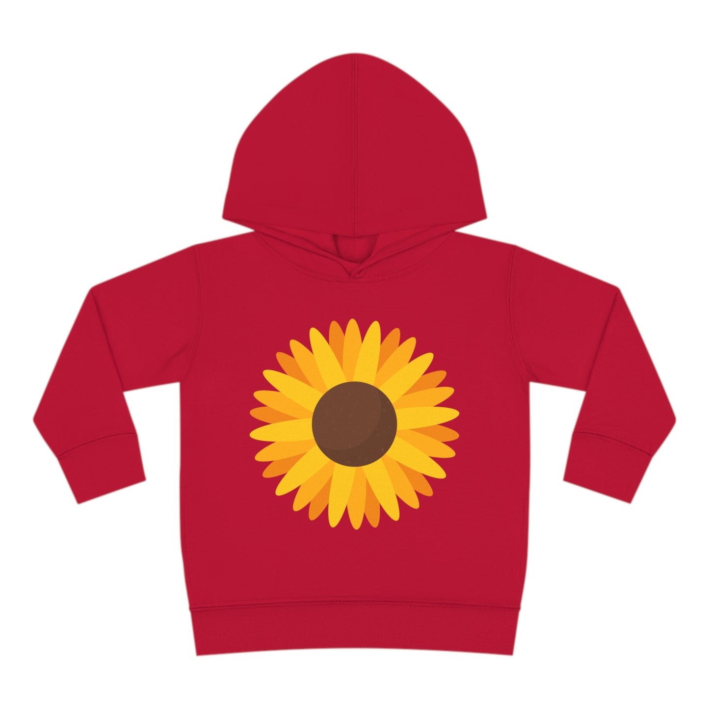 Sunflower Toddler Pullover Fleece Hoodie