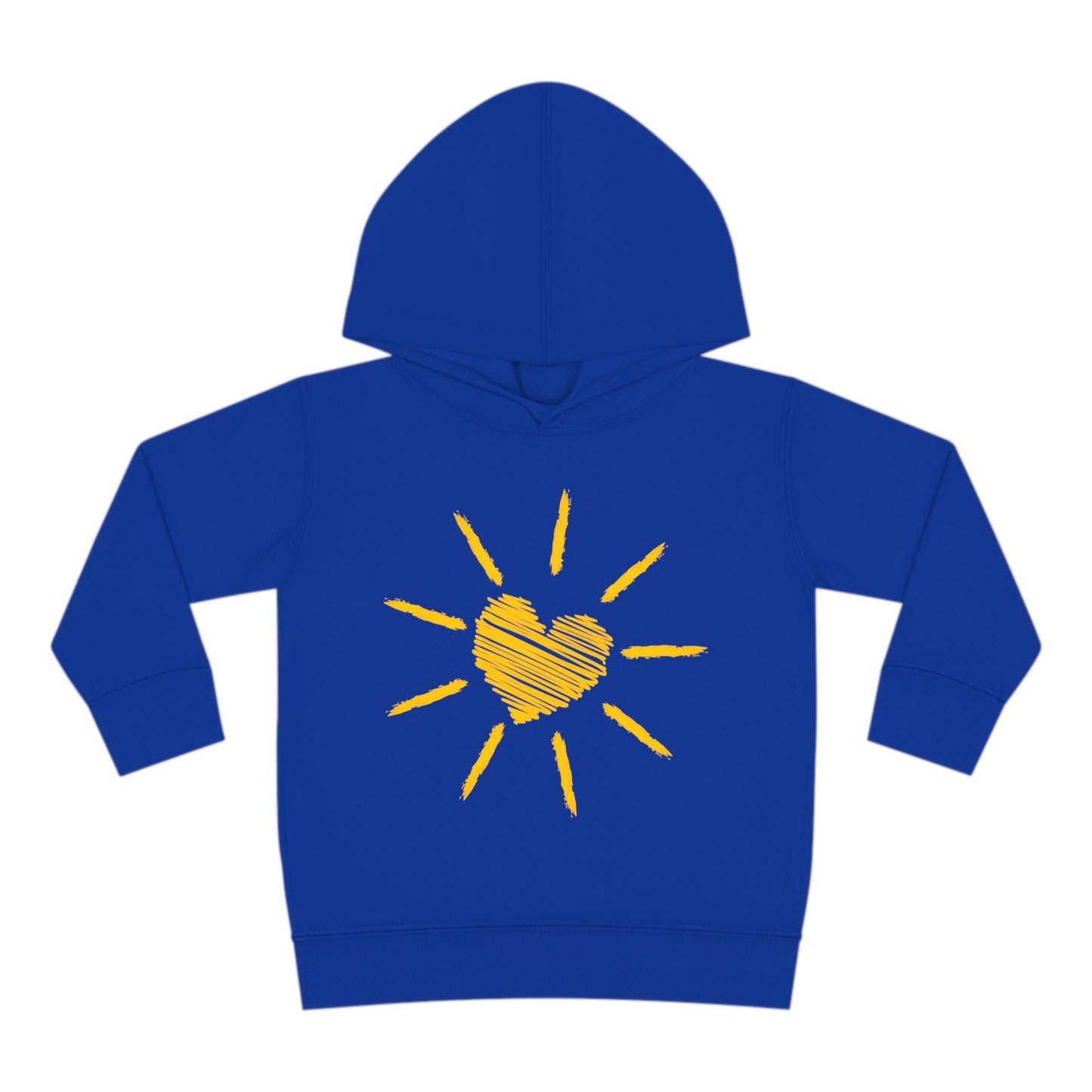 Heart Sun Toddler Pullover Fleece Hoodie