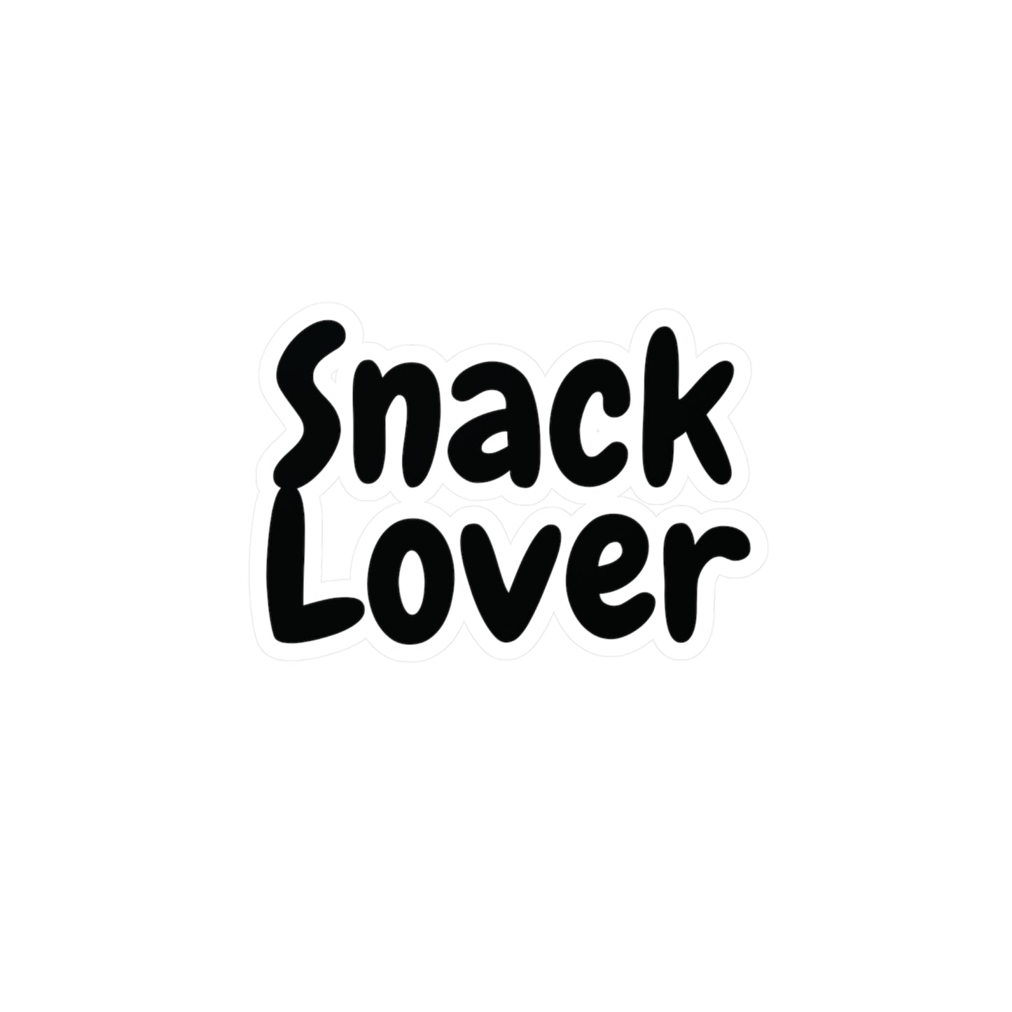 "Snack Lover" Kiss-Cut Vinyl Decal