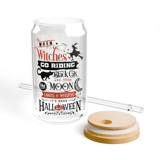 Halloween Season Sipper Glass, 16oz