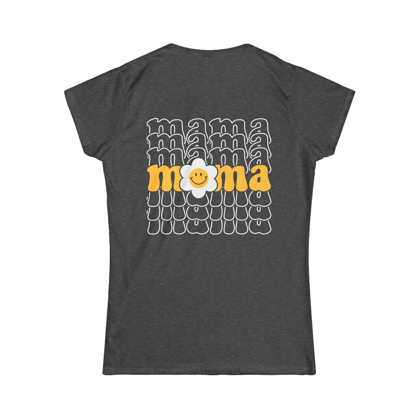 Flower Peace "Mama" - Women's Softstyle Tee