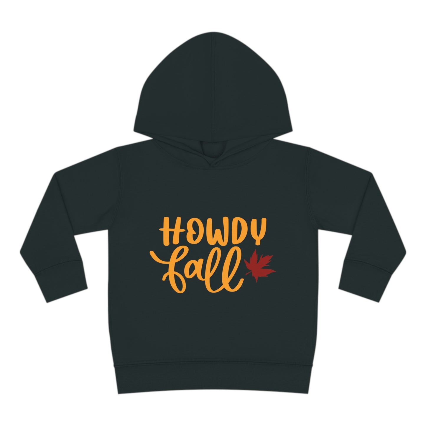 "Howdy Fall" Toddler Pullover Fleece Hoodie