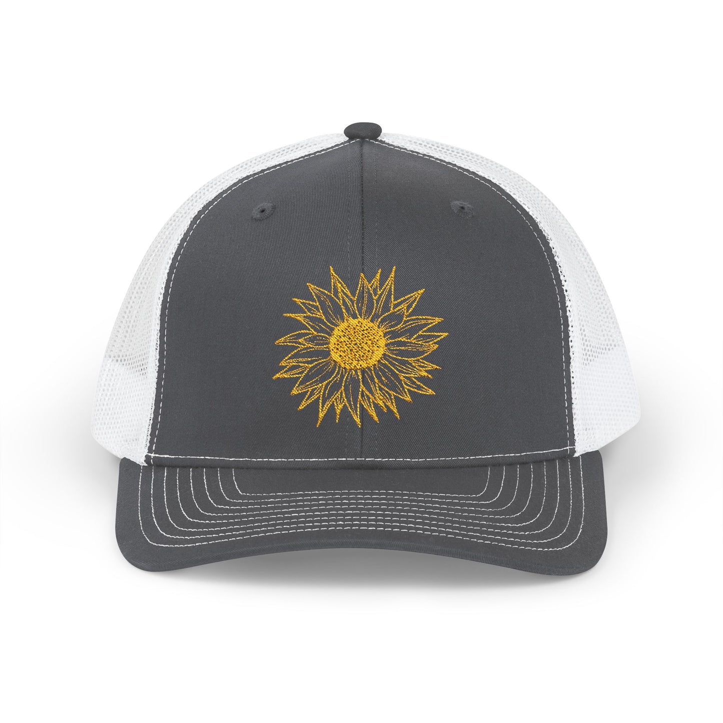 Sunflower Snapback Trucker Cap