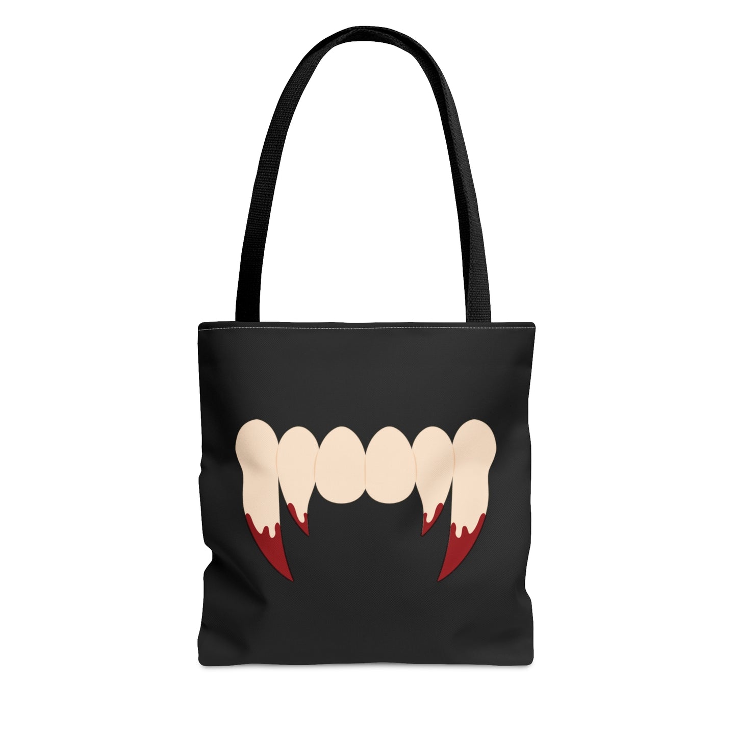 Vampire Fangs Tote Bag