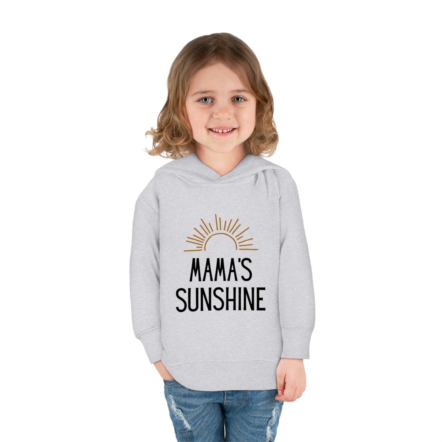 "Mama's Sunshine" Toddler Pullover Fleece Hoodie