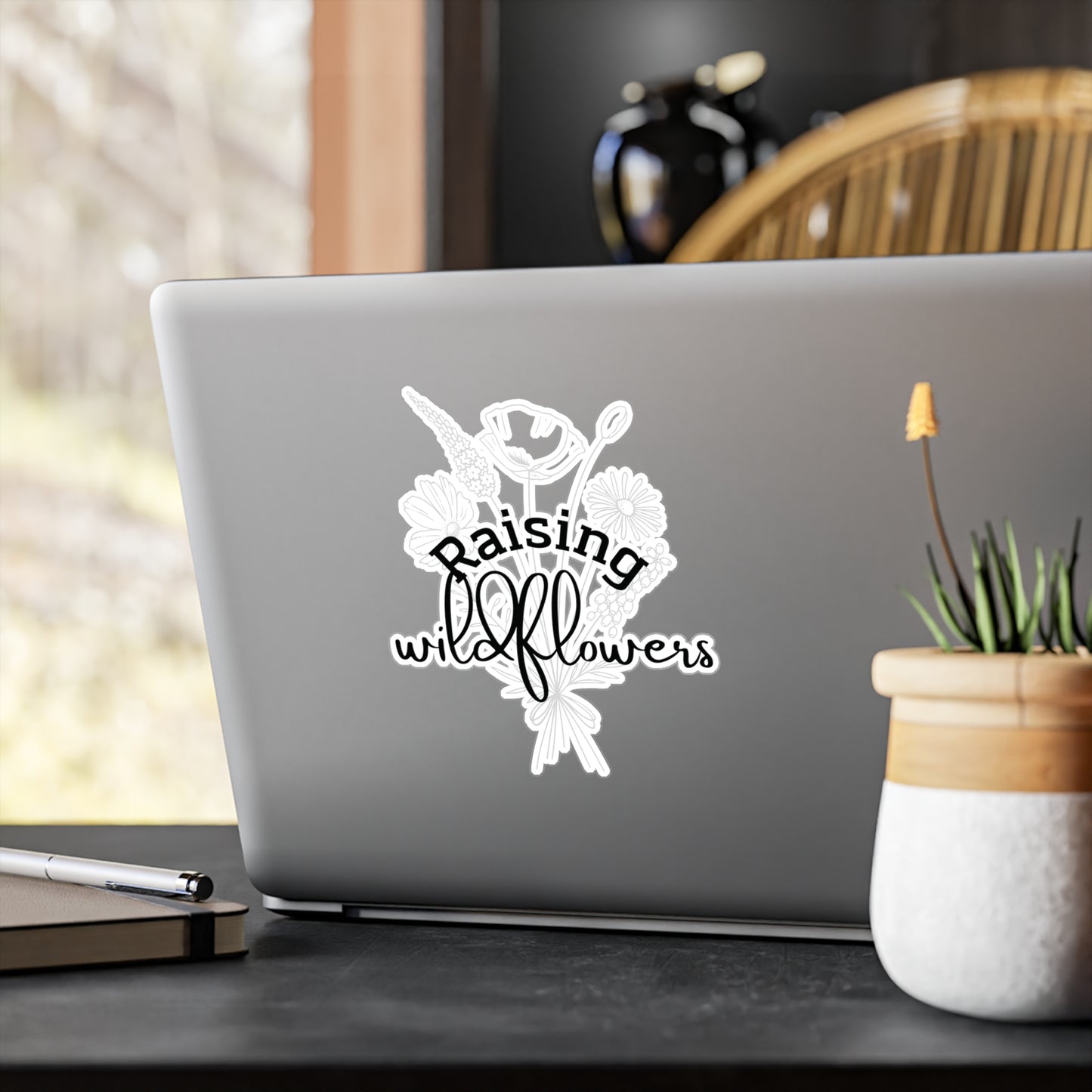 "Raising Wildflowers" Kiss-Cut Vinyl Decal