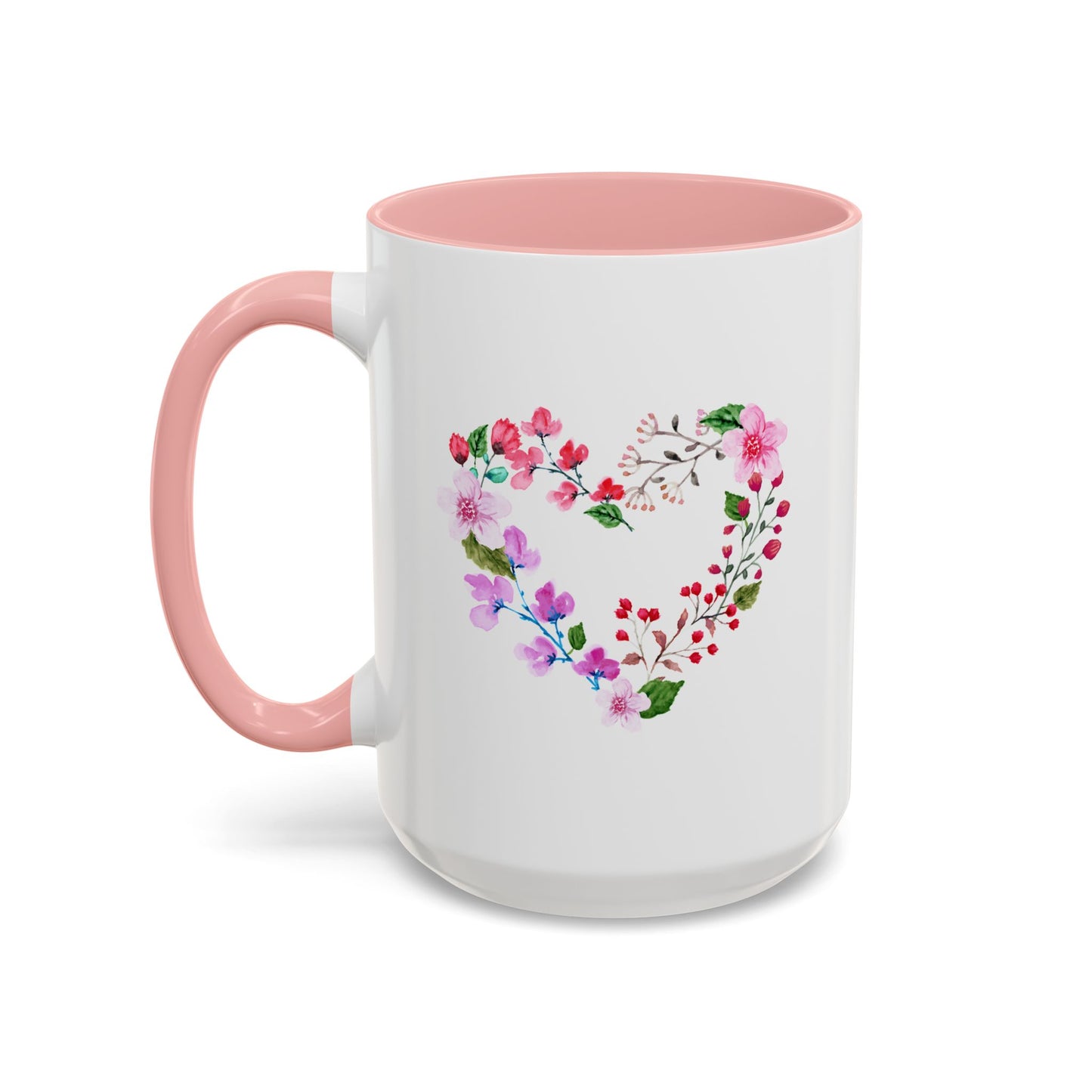 Flower Heart Coffee Mug