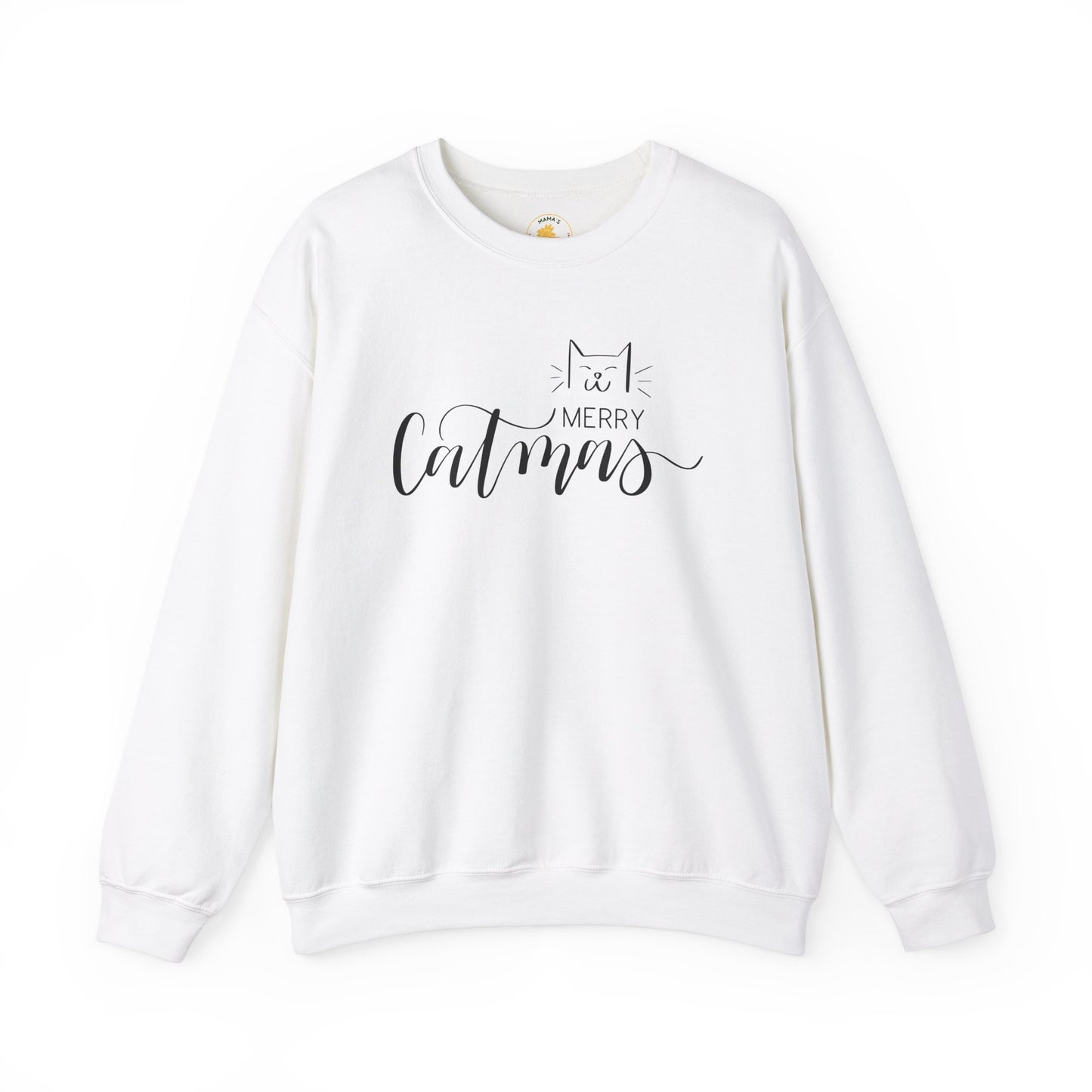 "Merry Catmas" Unisex Heavy Blend™ Crewneck Sweatshirt