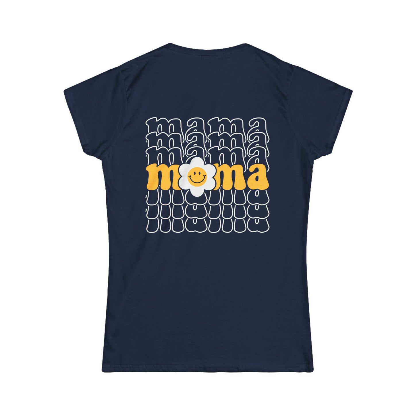 Flower Peace "Mama" - Women's Softstyle Tee