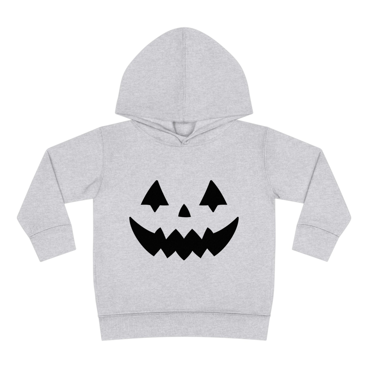 Pumpkin Face Toddler Pullover Fleece Hoodie