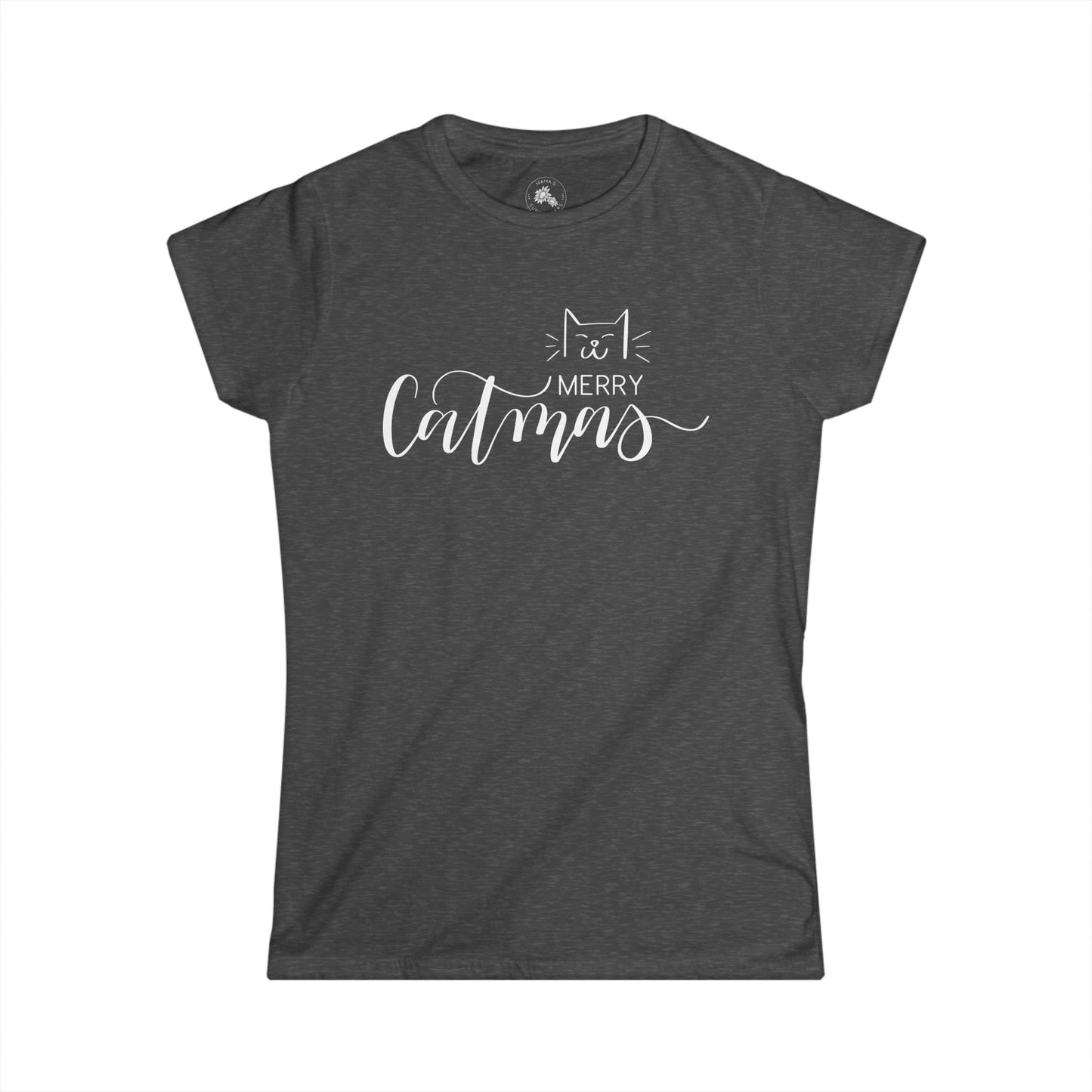 "Merry Catmas" - Women's Softstyle Tee