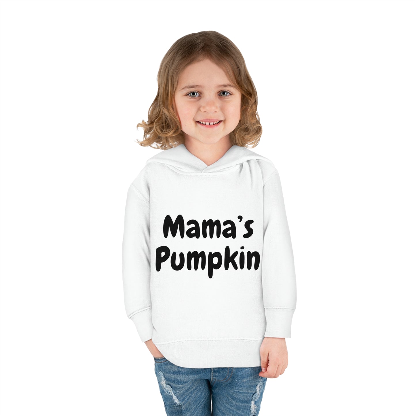 "Mama's Pumpkin" Toddler Pullover Fleece Hoodie