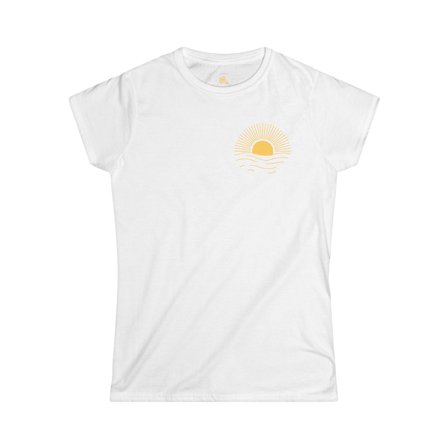 "Hot Mom Summer" - Women's Softstyle Tee