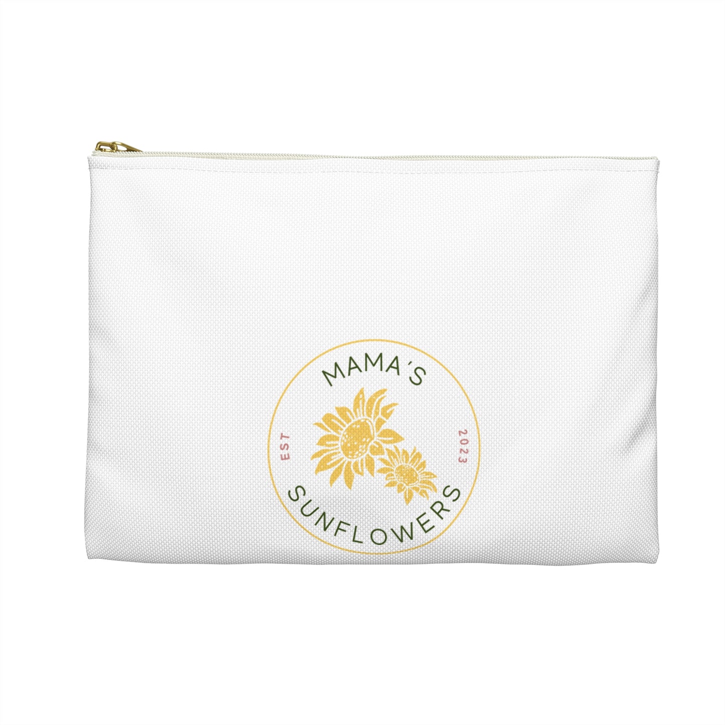 Sunset White Accessory Pouch