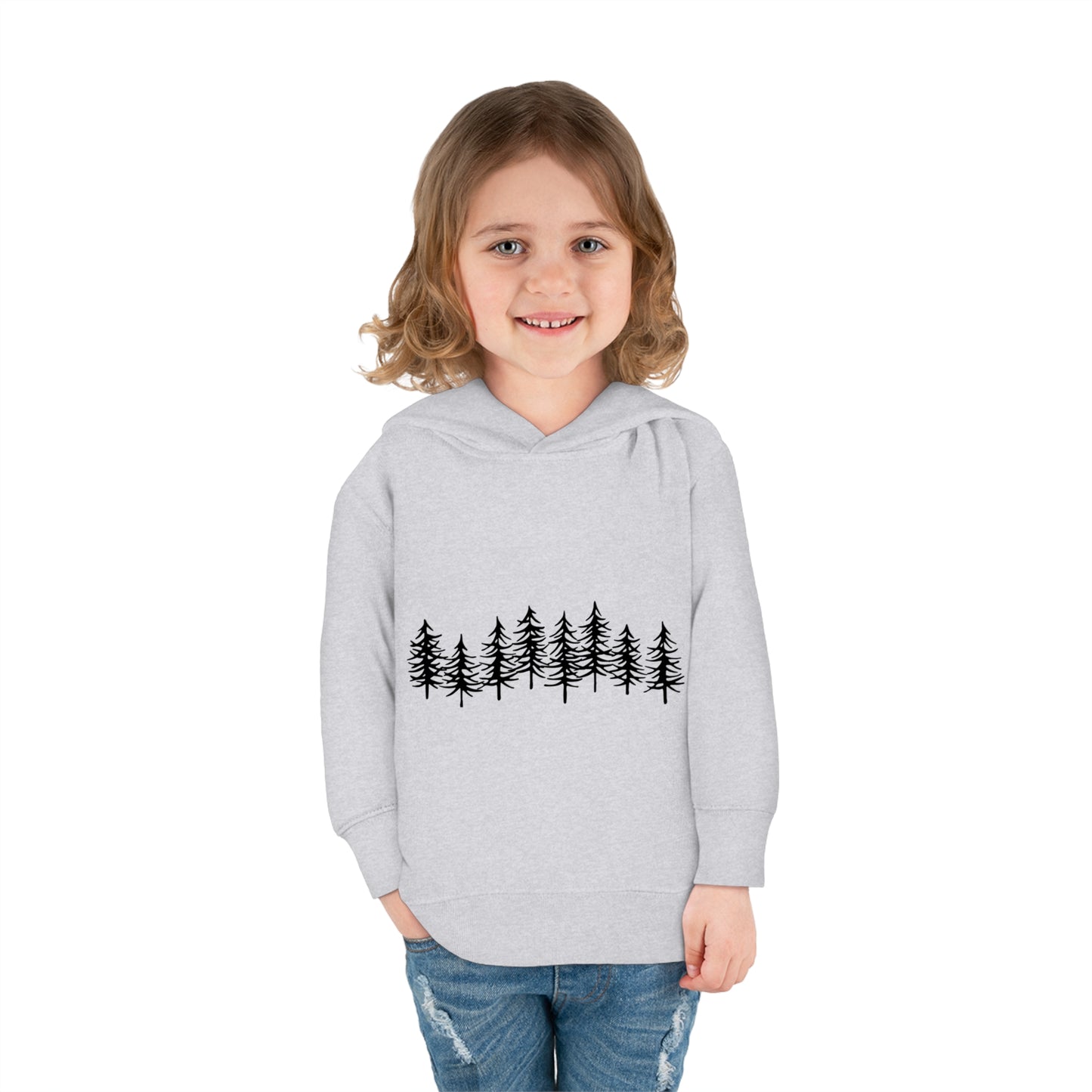 Trees Toddler Pullover Fleece Hoodie