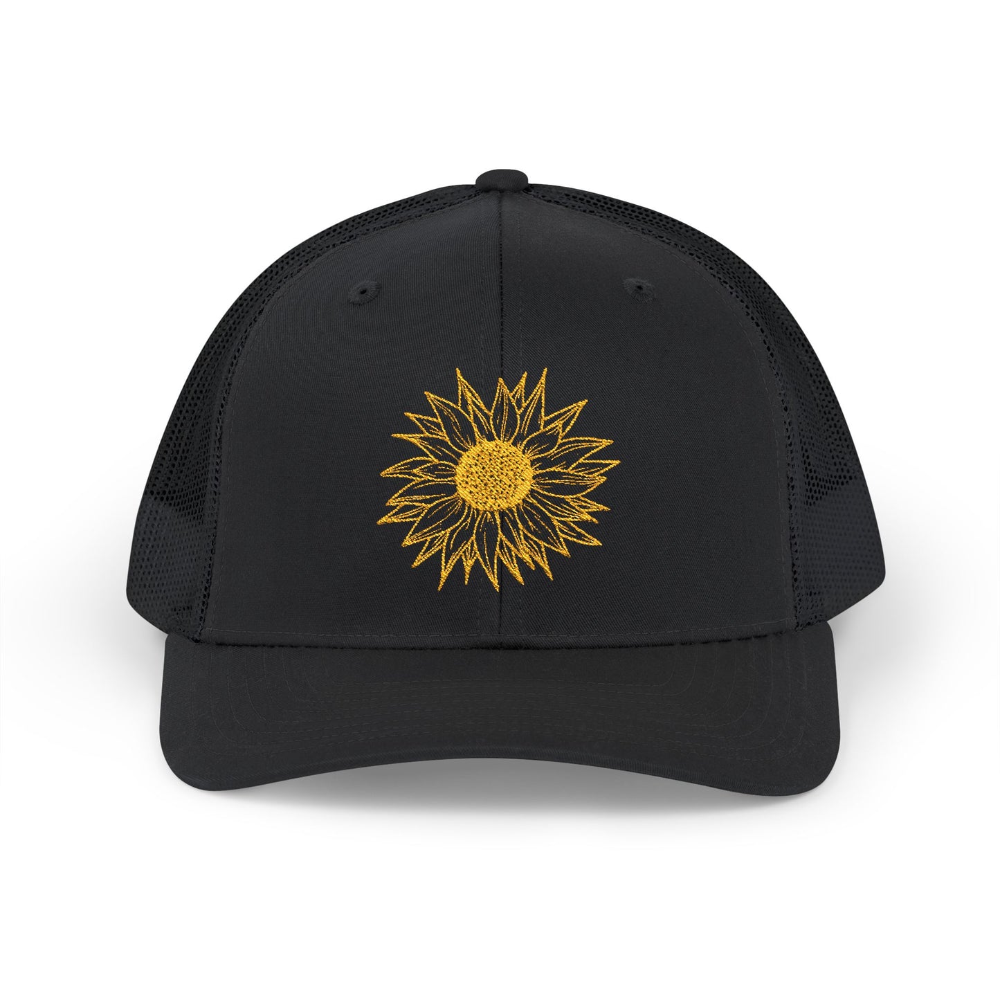 Sunflower Snapback Trucker Cap