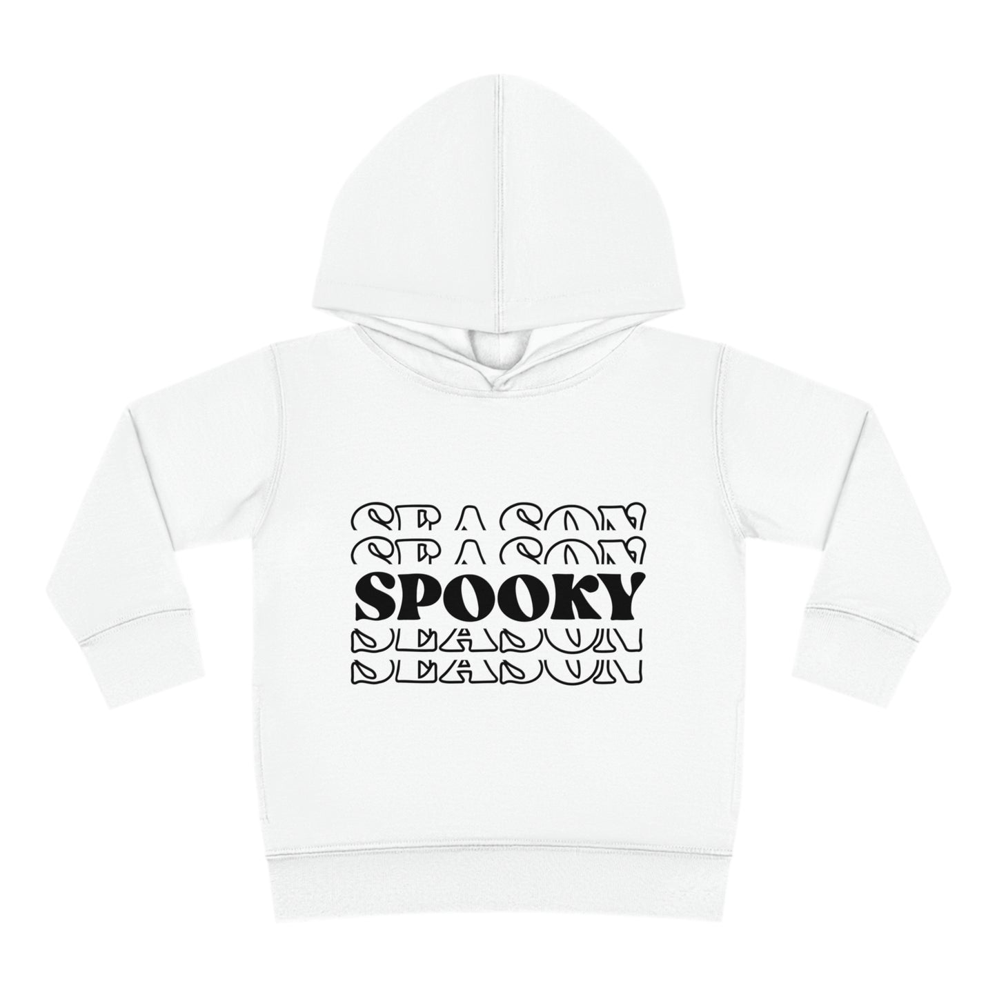 "Spooky Season" Toddler Pullover Fleece Hoodie