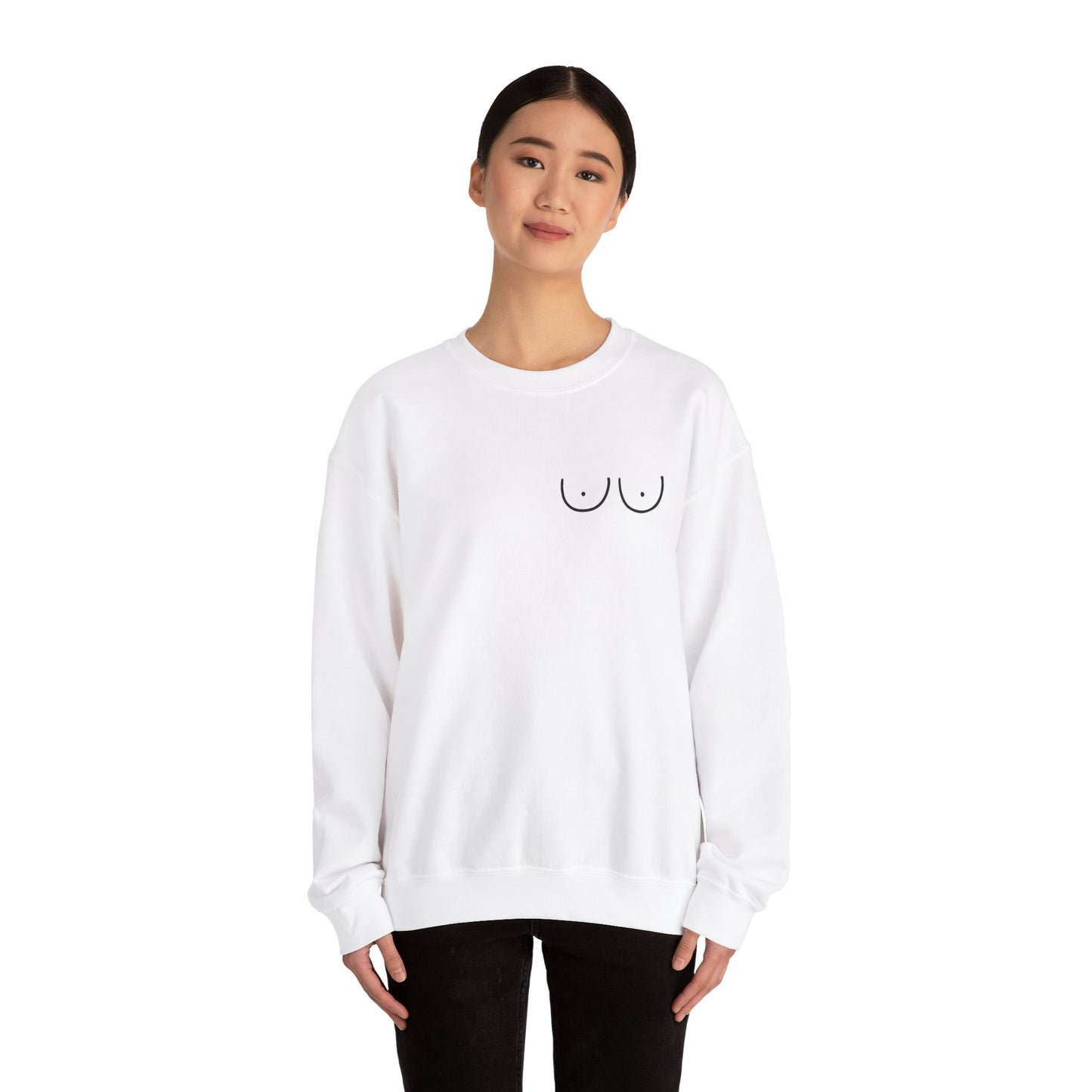 "Milk on Tap" Unisex Heavy Blend™ Crewneck Sweatshirt