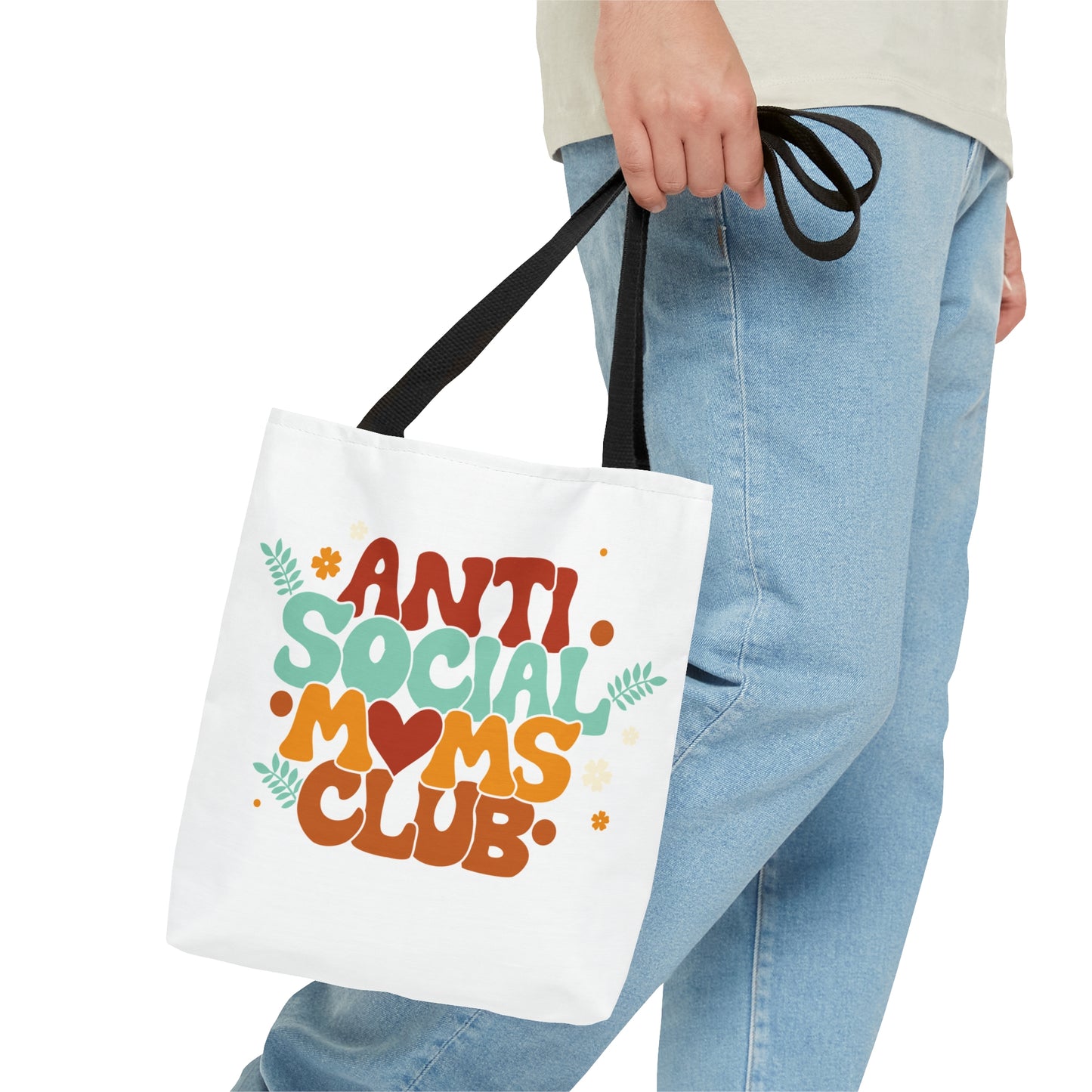 Anti Social Moms Club Tote Bag