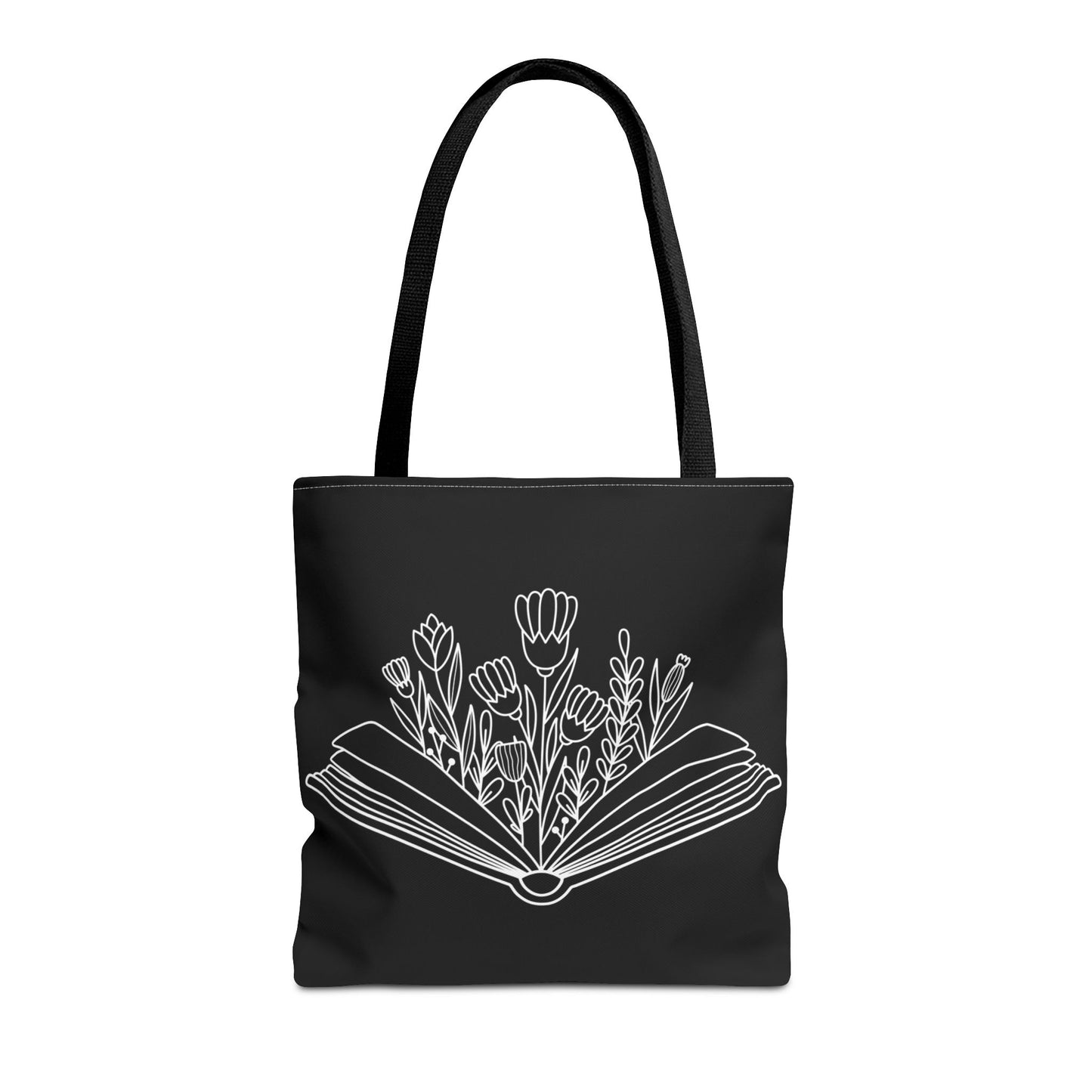 Book of Flowers Tote Bag