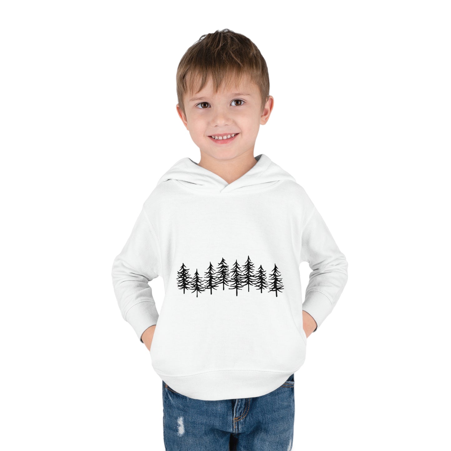 Trees Toddler Pullover Fleece Hoodie