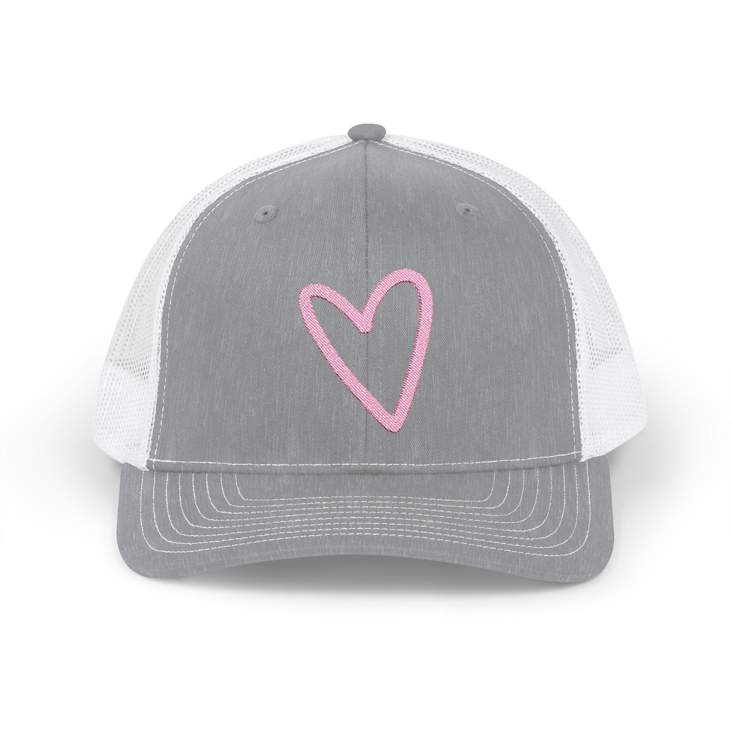 Heart Snapback Trucker Cap