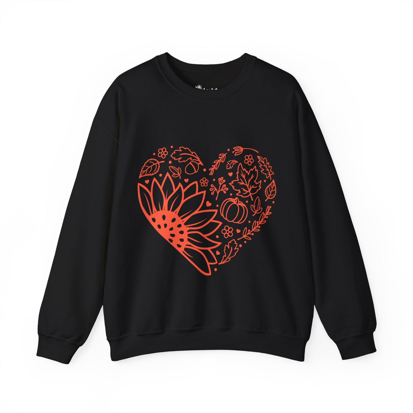 Fall Heart Unisex Heavy Blend™ Crewneck Sweatshirt