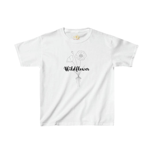 Wildflower - Kids Heavy Cotton™ Tee