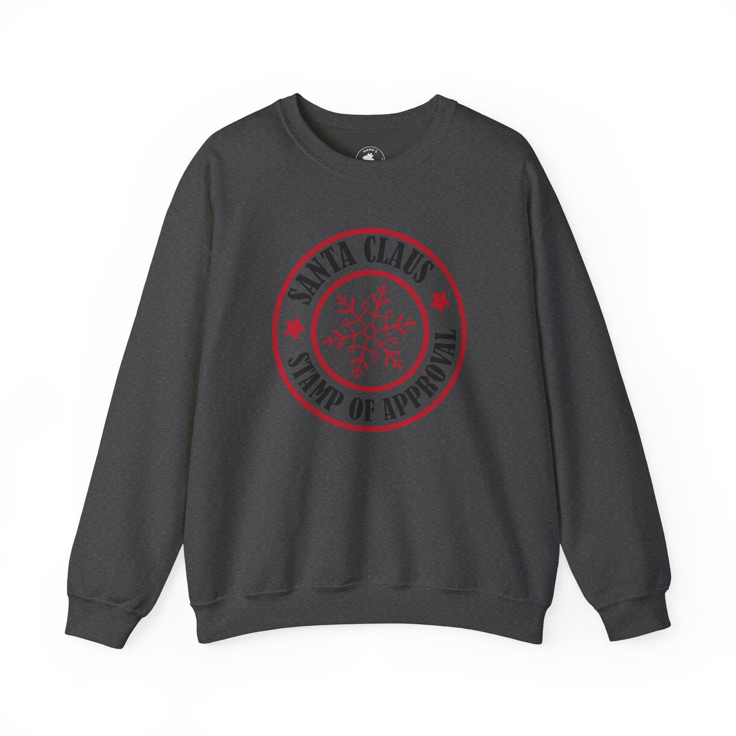 "Santa Claus Stamp of Approval" Unisex Heavy Blend™ Crewneck Sweatshirt