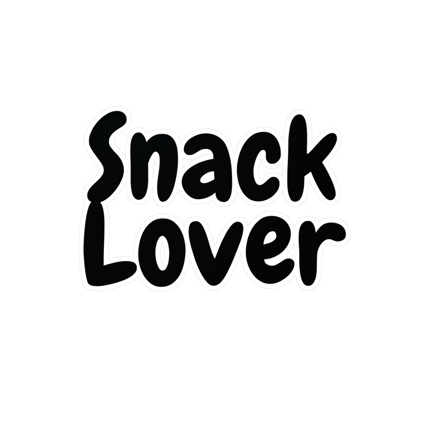 "Snack Lover" Kiss-Cut Vinyl Decal