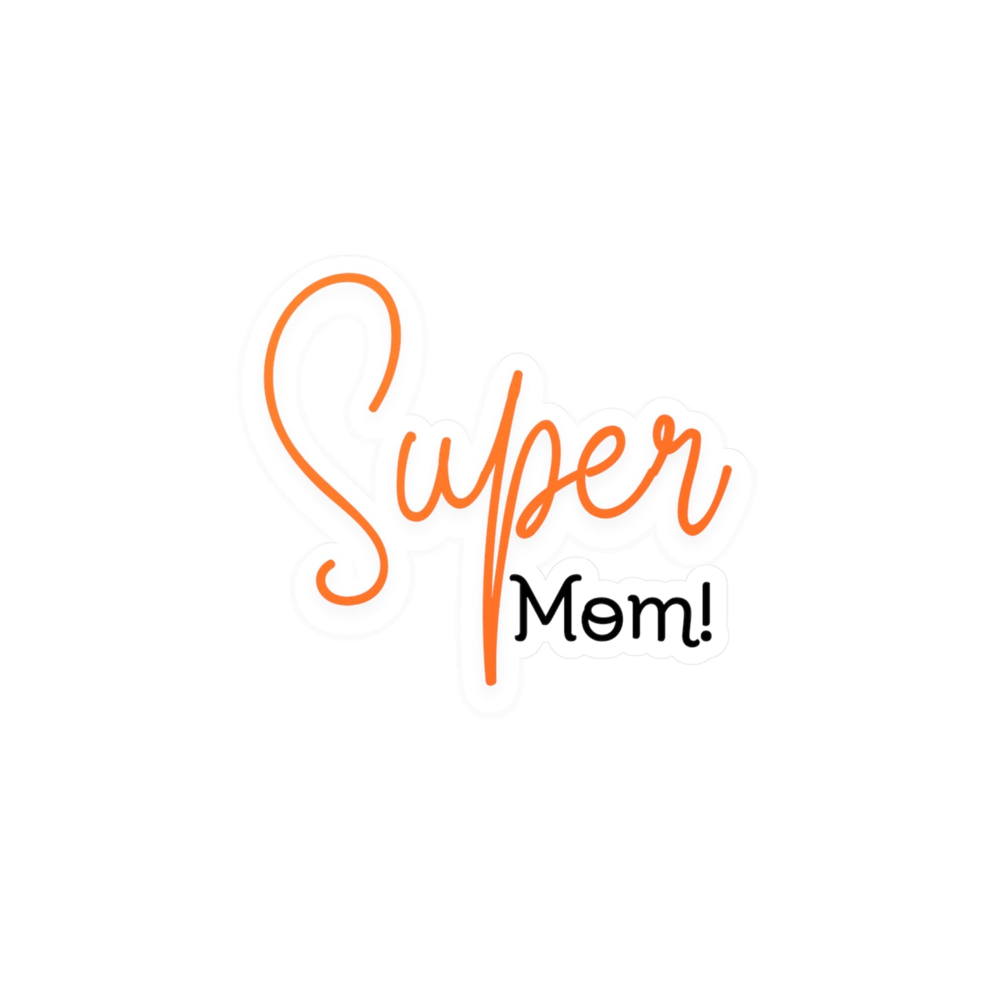 "Super Mom" Vinyl Decal